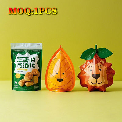 オーダーメイド 不正形 特殊形 バッグ 3.5g 薄膜 臭いがなく 切断式 包装 耐久性 子供 ザイプ マイラー スタンドアップ バッグ