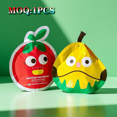 カスタム印刷菓子 包装袋 プラスチック 包装 ビスケット スナック  Ziplock バッグ プラスチック 包装 スタンドアップ ポック