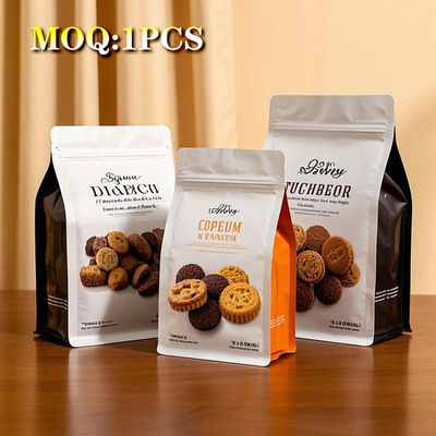 オーダーメイド 再開可能 豆 米 コーヒー 四角 底袋 アルミホイル 食品 保存 梱包