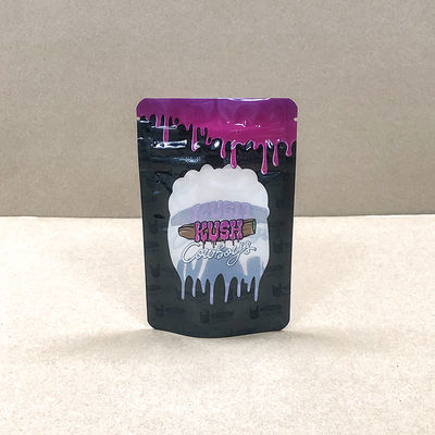 オーダーメイド スタンドアップ ポック 再び閉じる子供耐性シッパー付きの親指ポケット