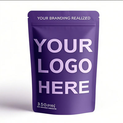 食品安全 フロストされたマイラー 立立シッパー袋 箱 Fda / Sgs / Rohs 認証された防湿袋