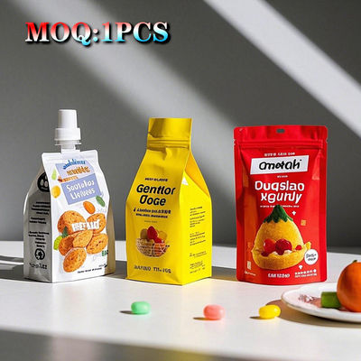 Eco-friendly Plastic Composites Spout Pouch For Customizable Sustainable Packaging