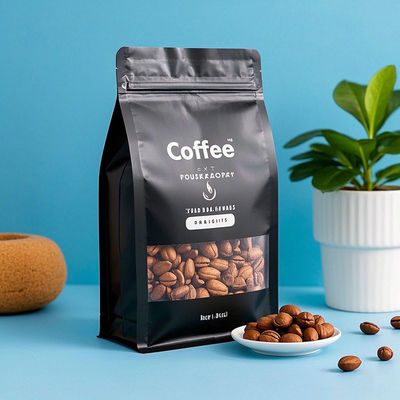 プレミアム食品安全 八面シール 平底袋 防水&再利用可能