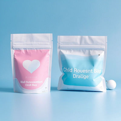 CPSC 認定 児童 証明 スタンドアップ ポケット エアエッセンシャル 食品 / サプリメント 包装