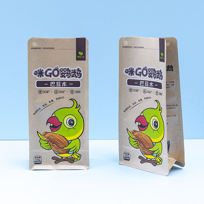 オーガニック・パラットフード 8 面の袋で 再開可能な BPA のないスナック アカとカカトウスのための 栄養価が豊富な大量鳥のトリートメント