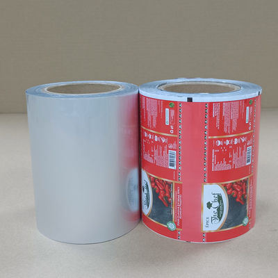 プレミアムアルミホイルフィルム オーダーメイドサイズと厚さ 6~200ミクロン 食品,医薬品,電子機器のための高壁性柔軟なパッケージ 耐熱性・リサイクル可能