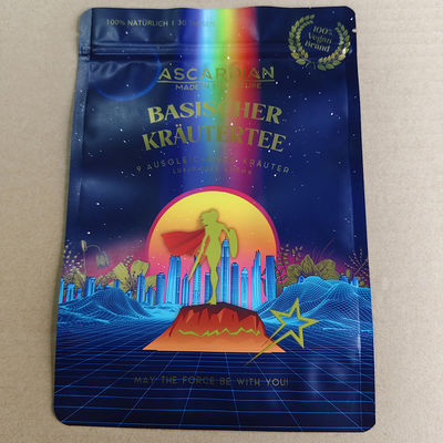 皮切れるシール付きスタンドアップポーチ 化粧品のための医療グレード複合包装 透明性&ハンパー証拠