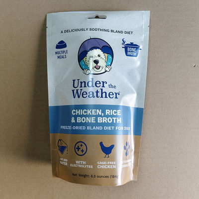 オーダーメイド スタンドアップ ポケット コーヒー用 環境に優しい 再び閉める ペット食品 化粧品 100g 500g 1kg