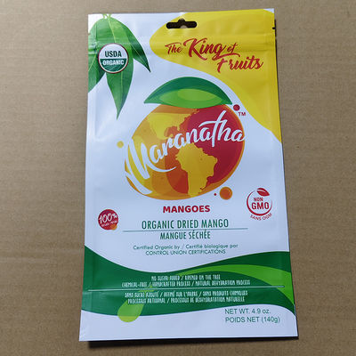 OEM 8 面 真空 密封 マンゴー 乾燥 スナック バッグ ISO9001 認証 & 消毒 充填 互換性