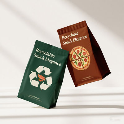 卸売 8 面 密封された環境に優しい包装袋 リサイクル可能 調整可能なサイズ