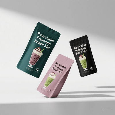 ​プレミアム8面シーリングコーヒー包装袋 酸素バリア設計 & 無料アートワークサービス