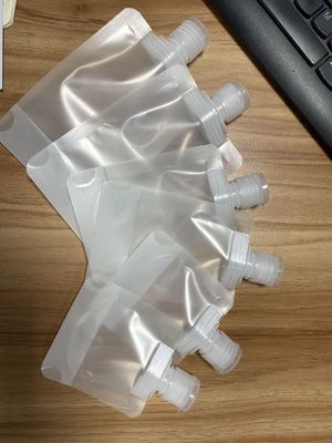 カスタマイズ可能な透明なスタンディングパウチを在庫