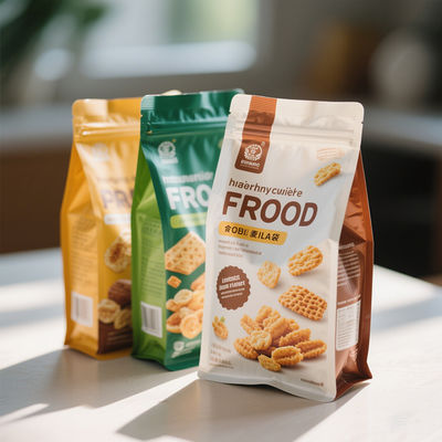 カスタム印刷スタンドアップ複合バッグ - フルCMYK & ソフトタッチ仕上げ