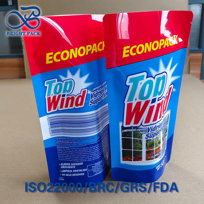 エコフレンドリーなガラスクリーナー用の三密封袋 - リサイクル可能な複合材料