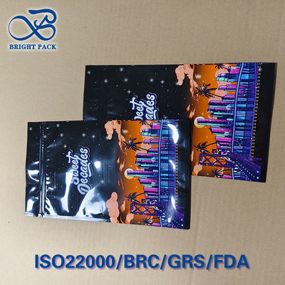 カスタムシティナイトスケーププリント 三重シールチャイルドレジスタントバッグ - ASTM F963認証