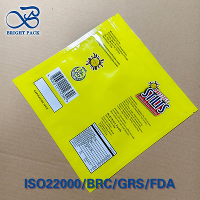 カスタムロゴ ハート型スタンドアップジッパーポーチ、食品安全な再封可能なキャンディー＆スナック用包装袋​