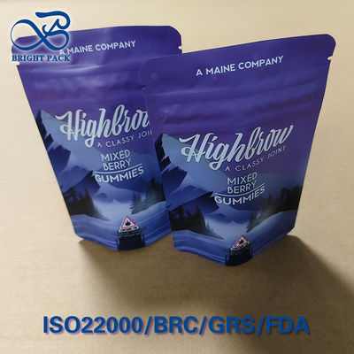 雪山夜景印刷チャイルドレジスタントバッグ