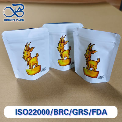 おもちゃ包装用無臭スタンドアップパウチ、フレキソ印刷とデジタル印刷によるカスタマイズ可能。