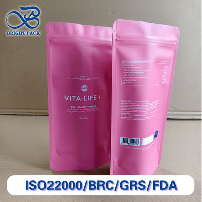 軽量で無臭で 持続可能な化粧品のパッケージングのための 再充填可能なスタンドアップポケット