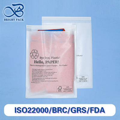 オーダーメイド 生物分解性 ガラスの袋 ロゴ印刷