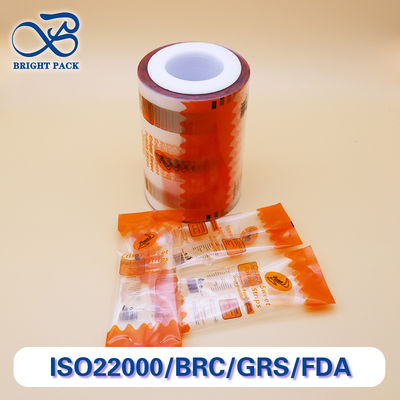 環境に優しい透明印刷ロールフィルム 持続可能な食品包装のためのカスタムカラー