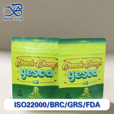 チャイルドレジスタント再封可能ジッパーバッグ カスタムサイズ チャイルドプルーフ シニアフレンドリー