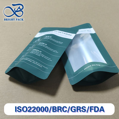 PEスタンドアップ食品包装袋（窓付き、幅10cm～50cm）