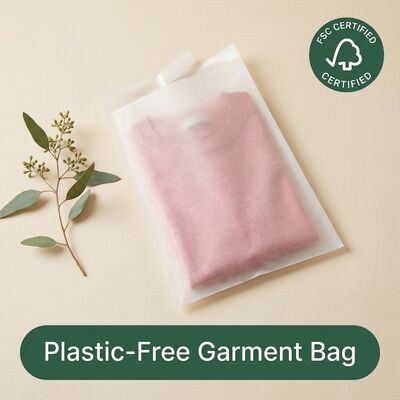 靴と衣類用の認定グラシンバッグは堆肥化可能で環境に優しい認定 - プラスチックフリーの高級パッケージ OEM オプション