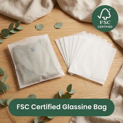 エコフレンドリー 贅沢 ガラス袋 緑色パッケージング 服装 プラスチックの袋 衣類袋 EU指令 持続可能な衣類 ヨーロッパ OEM